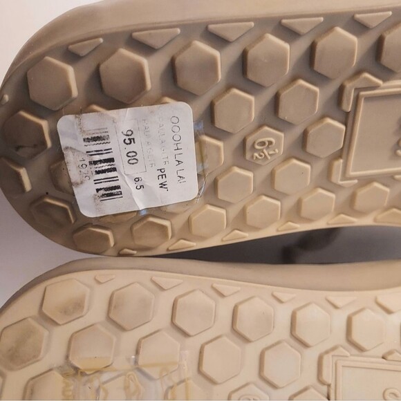 ShuShop Glitter Sneakers Pewter Silver Size 6.5 - Picture 8 of 10